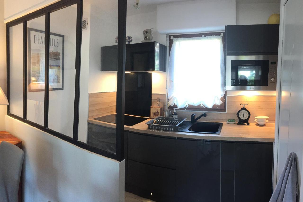Domaine Prive, , Piscine, Jacuzzi, Joli Appartement 도빌 외부 사진